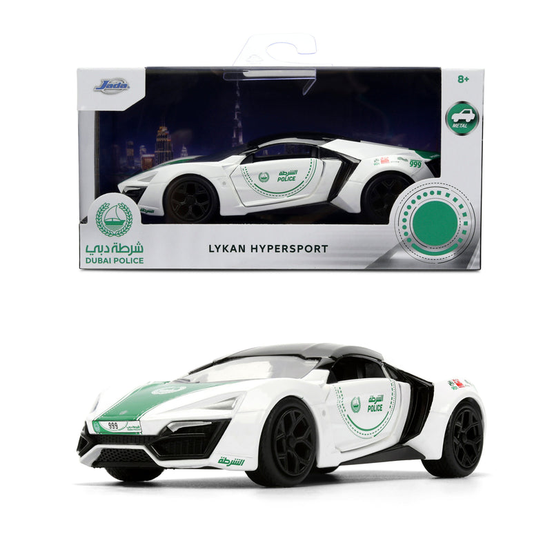 Jada Dubai Police Die-Cast with Motor Lykan Hyper Sport 1:32