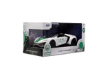 Jada Dubai Police Die-Cast with Motor Lykan Hyper Sport 1:32