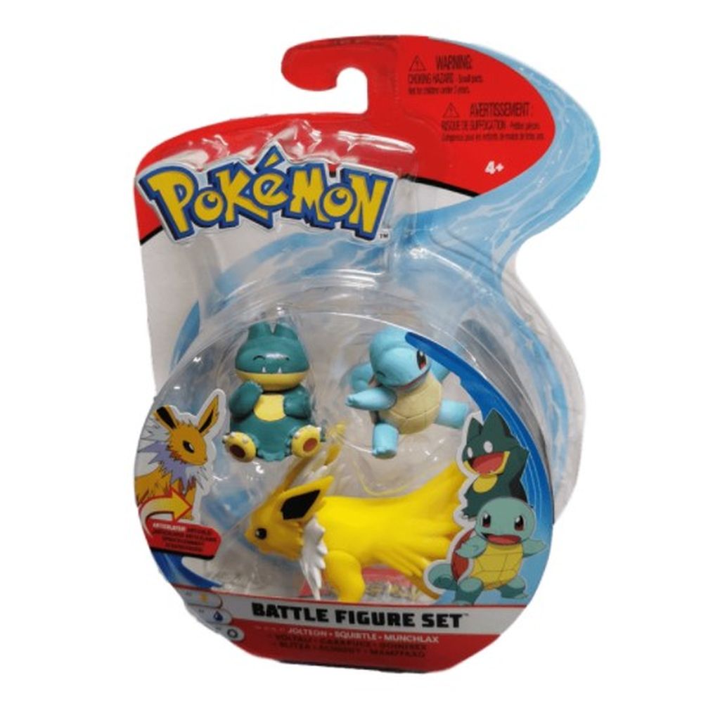 Pokemon Battle Action Figure 3 Set Pack Assortment – ELC Toys UAE