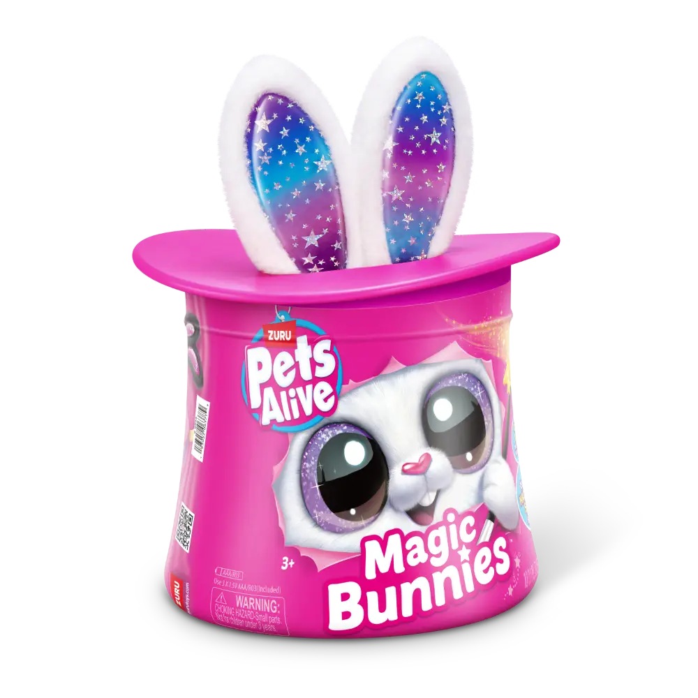 Pets Alive Magic Bunny Surprise Whte B/O
