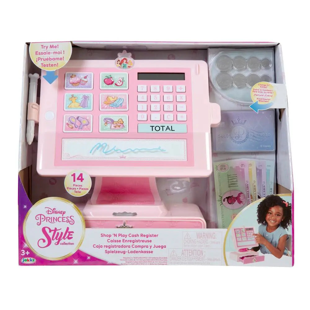Disney Princess Style Cash Register Roleplay Toys