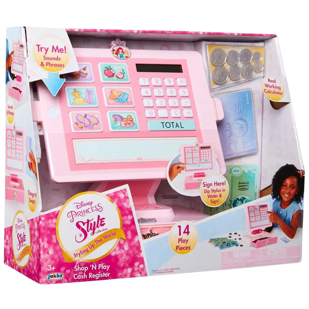 Disney Princess Style Cash Register Roleplay Toys