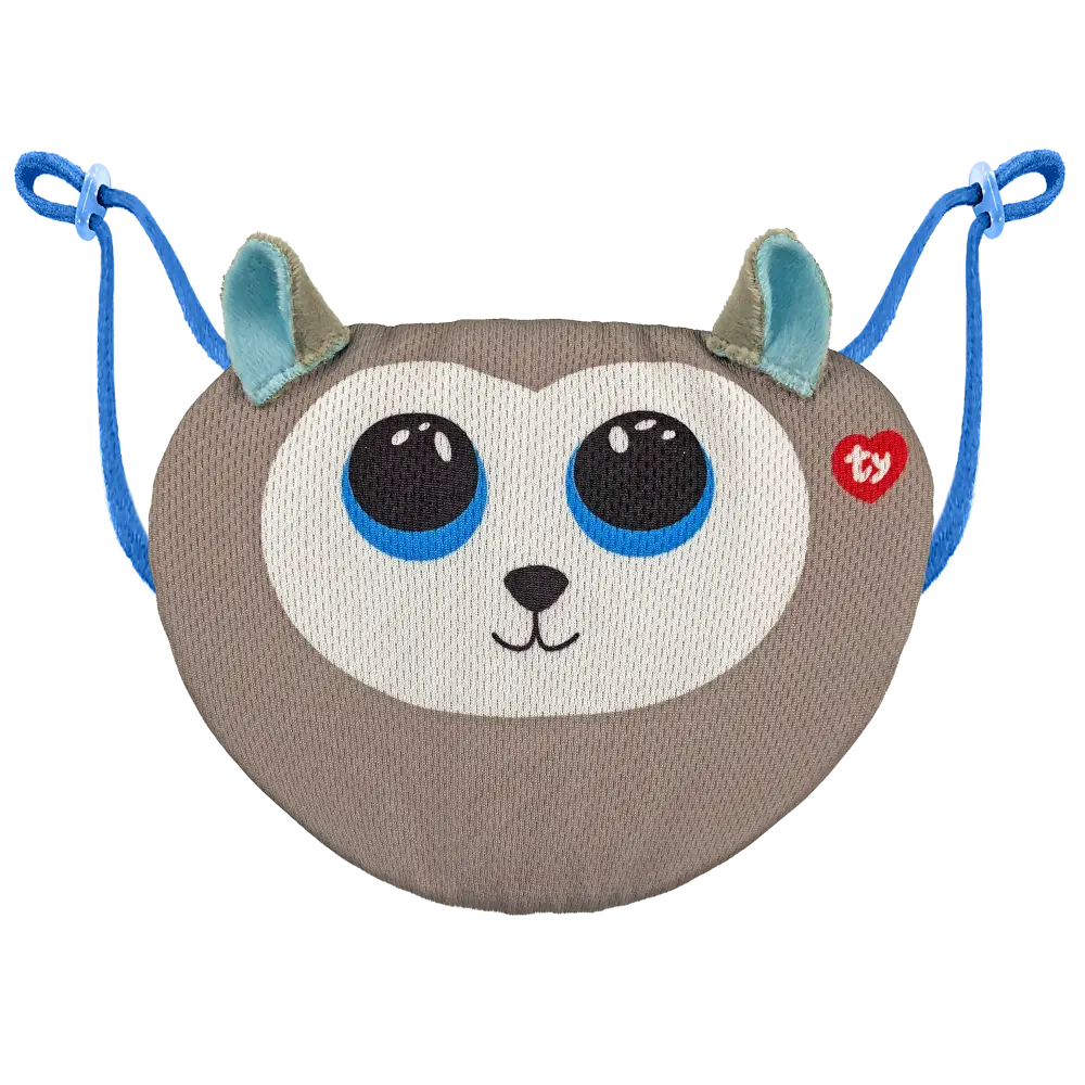 TY Mask Husky Slush Gray Woc