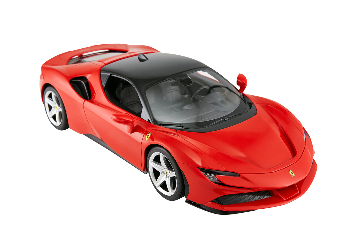 Power Joy RC Ferrari SF90 Stradale 1:14 Battery Operated High-Speed Sports Racing Toy for Kids & Collectors