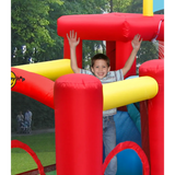 Happy Hop Playcenter with Inflatable Water Slide for Kids - 440x330x235cm