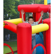 Happy Hop Playcenter with Inflatable Water Slide for Kids - 440x330x235cm
