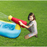 Happy Hop Playcenter with Inflatable Water Slide for Kids - 440x330x235cm