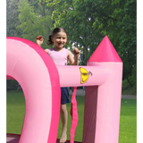 Happy Hop Princess Castle Bounce House with Slide 285 x 210 x 220 cm