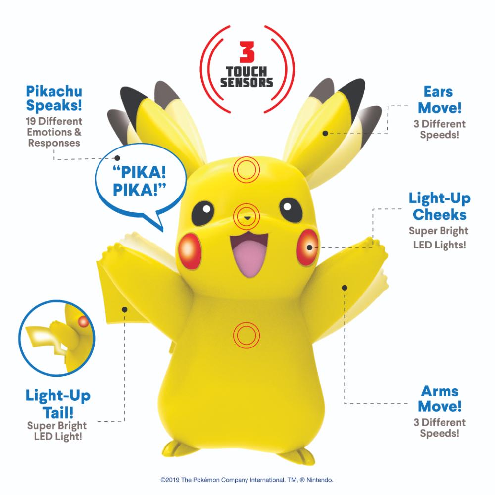 Pokemon Deluxe Figure My Partner Pikachu - PKW3901