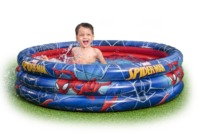 Bestway Pool 3 Ring Spiderman 122x30cm
