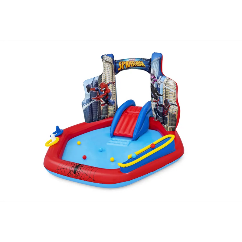 Spiderman Inflatable Play Center 2.11 m x 2.06 m x 1.27 m