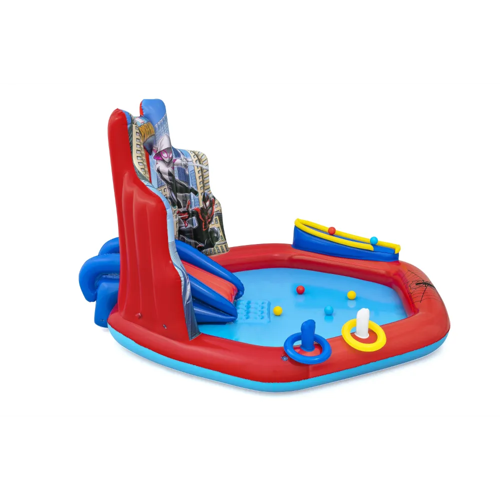 Spiderman Inflatable Play Center 2.11 m x 2.06 m x 1.27 m