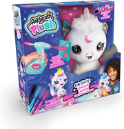 Airbrush Plush Cosmic Unicorn Battery Operated