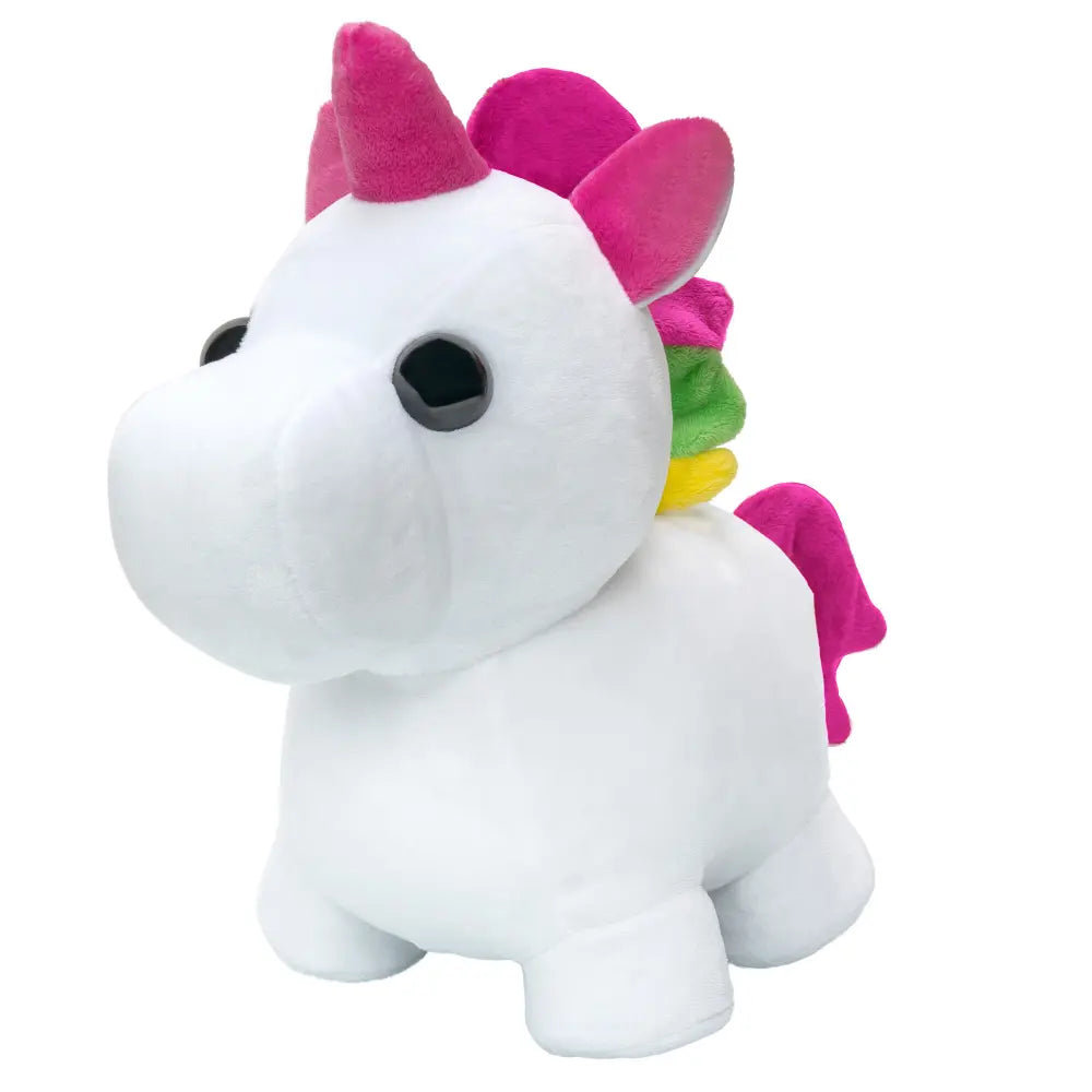 Adoptme Plush Neon Unicorn 12 Inch Battery Operated