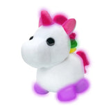 Adoptme Plush Neon Unicorn 12 Inch Battery Operated