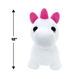 Adoptme Plush Neon Unicorn 12 Inch Battery Operated