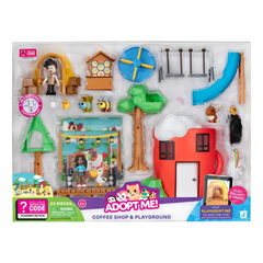 Adoptme Coffee Shop and Park Playset