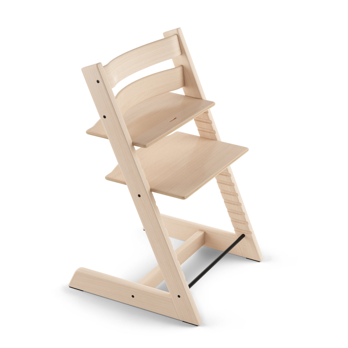 Stokke Tripp Trapp High Chair Natural with Baby Set and Tray Bundle
