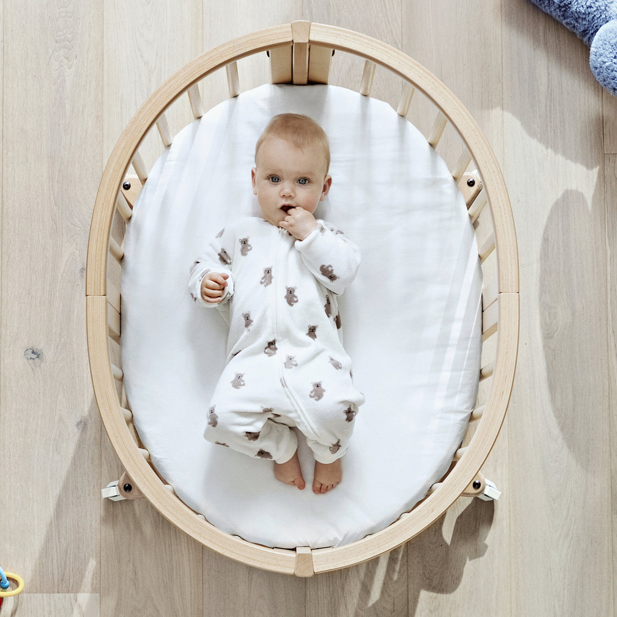 Stokke Sleepi Mini White Newborn Baby Crib