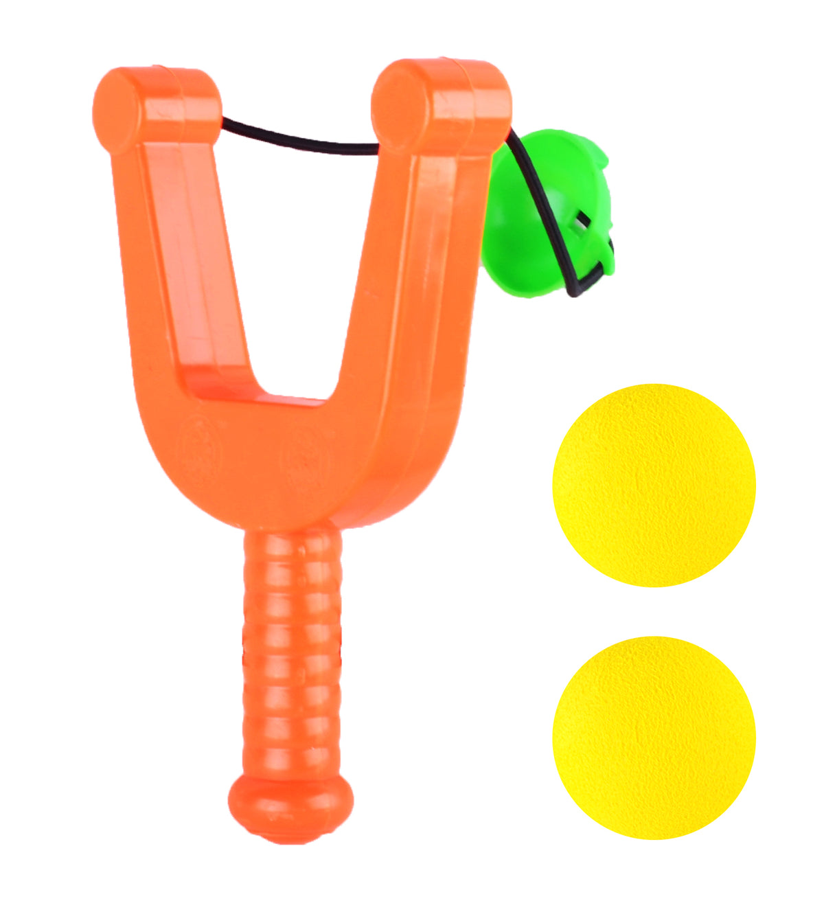 Kidzpro Slingshot Toy with 2 Soft Foam Balls Assorted Colours - Sold per piece