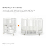 Stokke Sleepi Bed Extension White Conversion Kit for Baby Crib