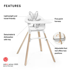 Stokke Clikk Highchair White
