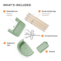 Stokke Clikk Highchair Clover Green