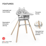 Stokke Clikk Highchair Cloud Grey