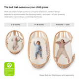 Stokke Sleepi Mini Natural Newborn Baby Crib