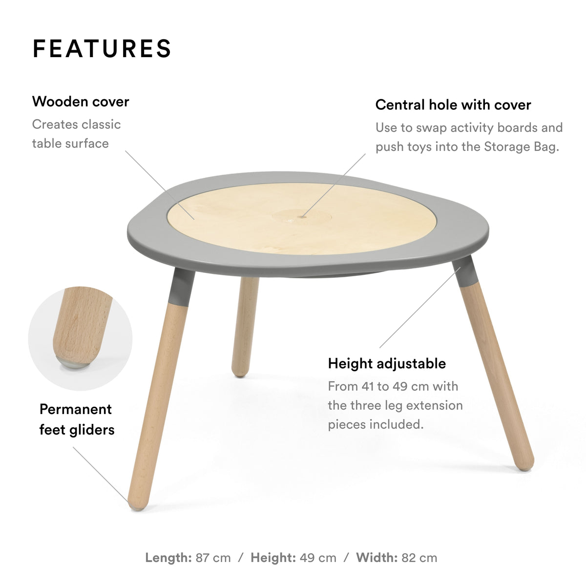 Stokke Mutable V2 - Storm Grey
