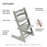 Stokke Tripp Trapp Chair Glacier Green