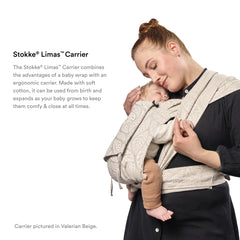 Stokke Limas Baby Carrier Olive Green Ergonomic Newborn Toddler Carrier