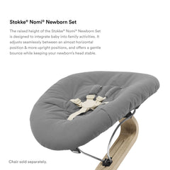 Stokke Nomi Newborn Set Black Grey Sand