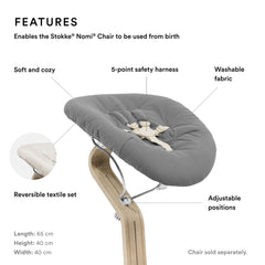 Stokke Nomi Newborn Set White Grey Sand