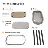 Stokke Snoozi Graphite Grey Portable Baby Bassinet for Newborns