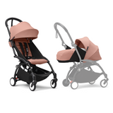 Stokke YOYO3 Black Frame & 6+ Ginger Bundle
