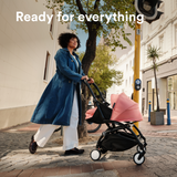 Stokke YOYO3 Black Frame & 6+ Ginger Bundle