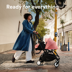 Stokke YOYO3 Black Frame & 0+ & 6+ olive Bundle