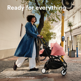 Stokke YOYO3 Black Frame & 0+ & 6+ Stone Bundle