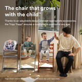 Stokke Tripp Trapp Chair & Babyset Vanilla White