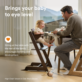 Stokke Tripp Trapp Chair & Babyset Warm Brown