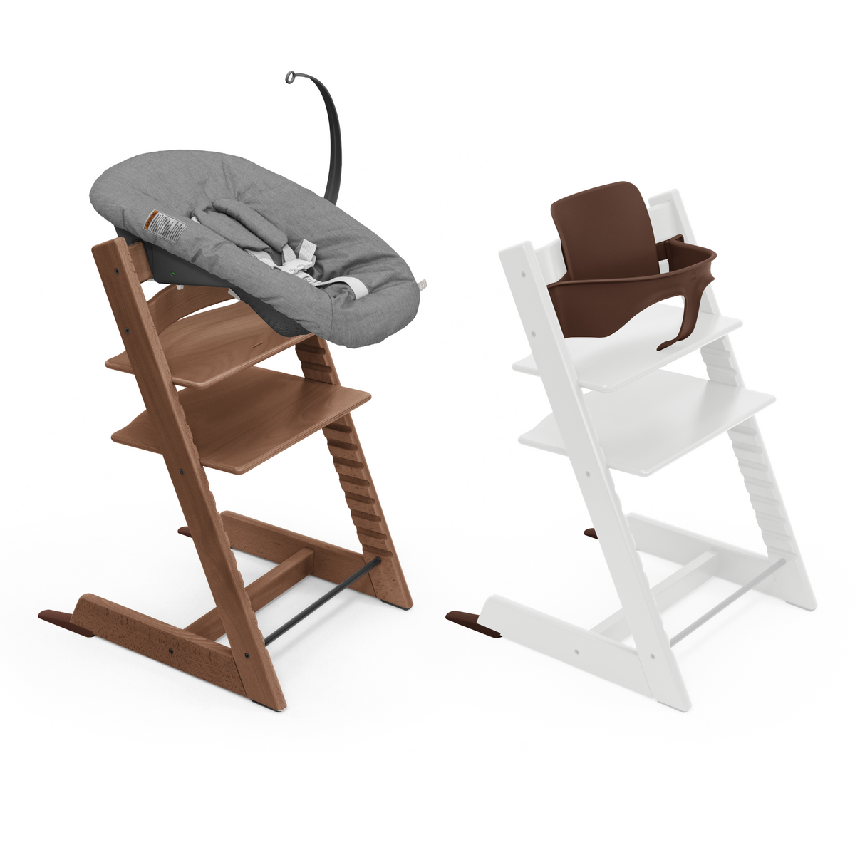 Stokke Tripp Trapp Chair + Baby & Newborn Set Warm Brown