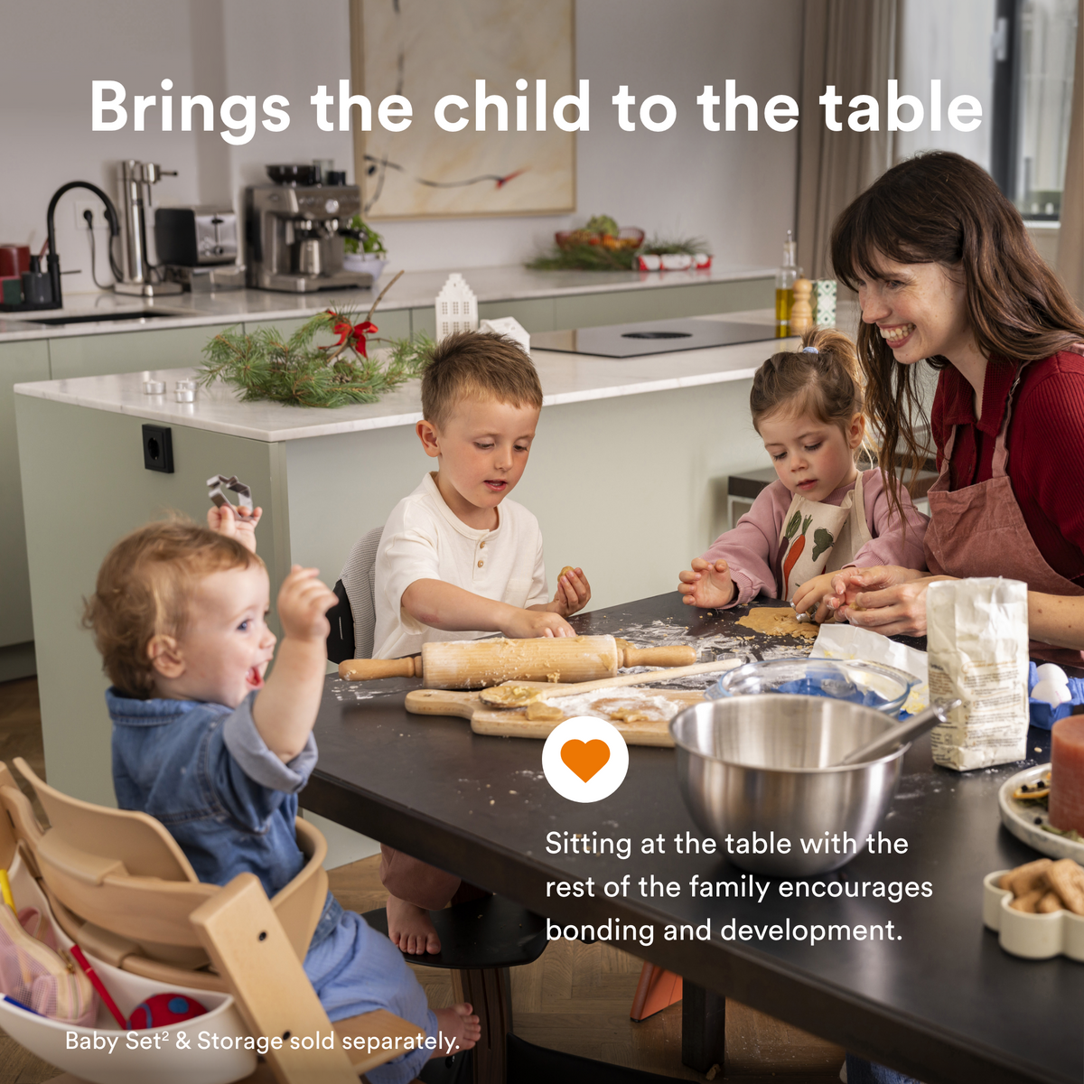 Stokke Tripp Trapp Chair Warm Brown Adjustable Wooden High Chair