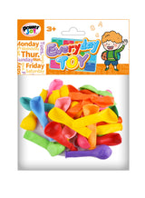 Power Joy Everyday Balloon Set 40-Piece Party Balloons for Kids