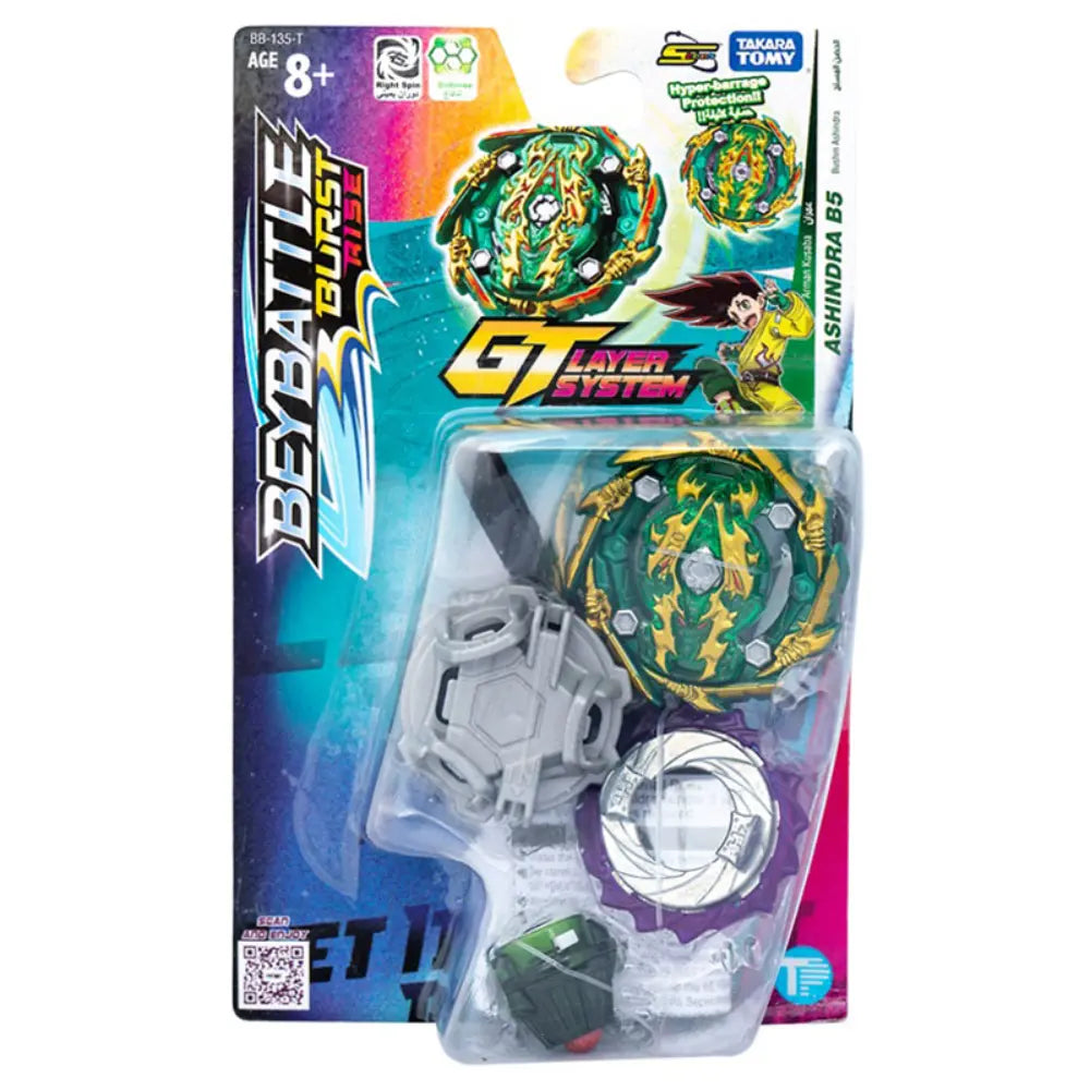 Takara Tomy-Beyblade-Beybattle Burst-Bushin Ashindra B5
