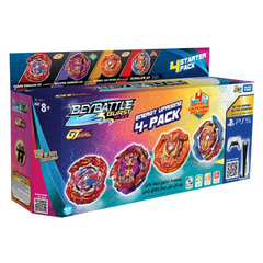 Takara Tomy-Beyblade-Beybattle Burst- Energy Uprising 4pack-B S5