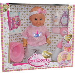 Bam Amore 36Cm Drink & Wet Baby Doll