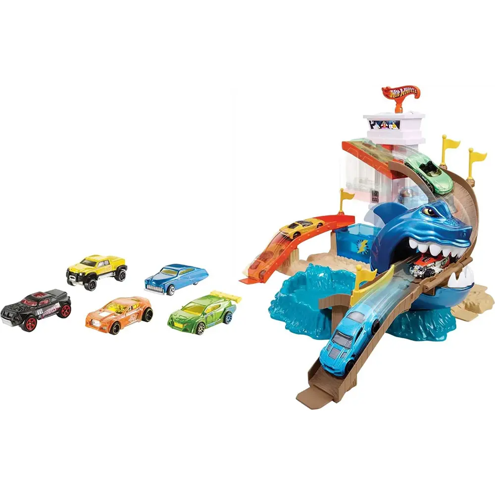 Hotwheels Color Shifter Sharkport Showdown Mega Pack