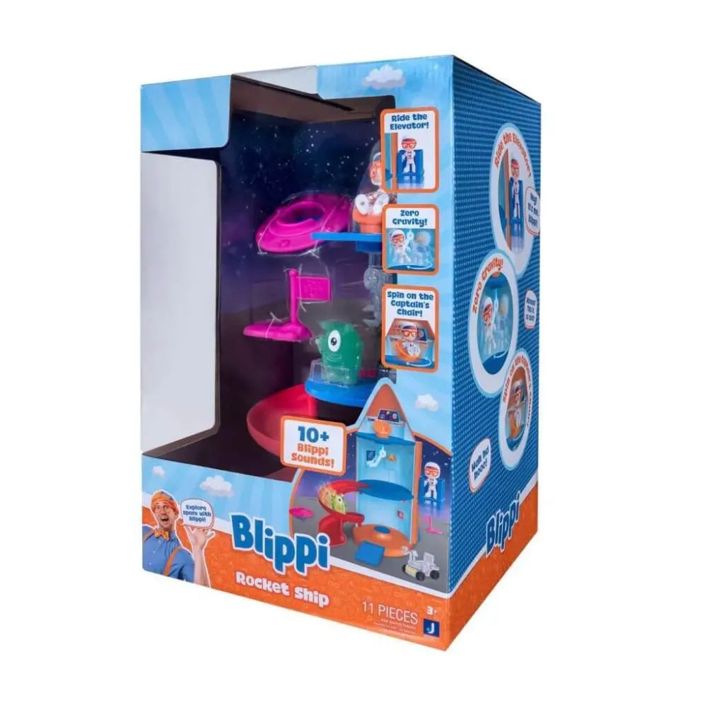 Blippi Rocket Ship Playset