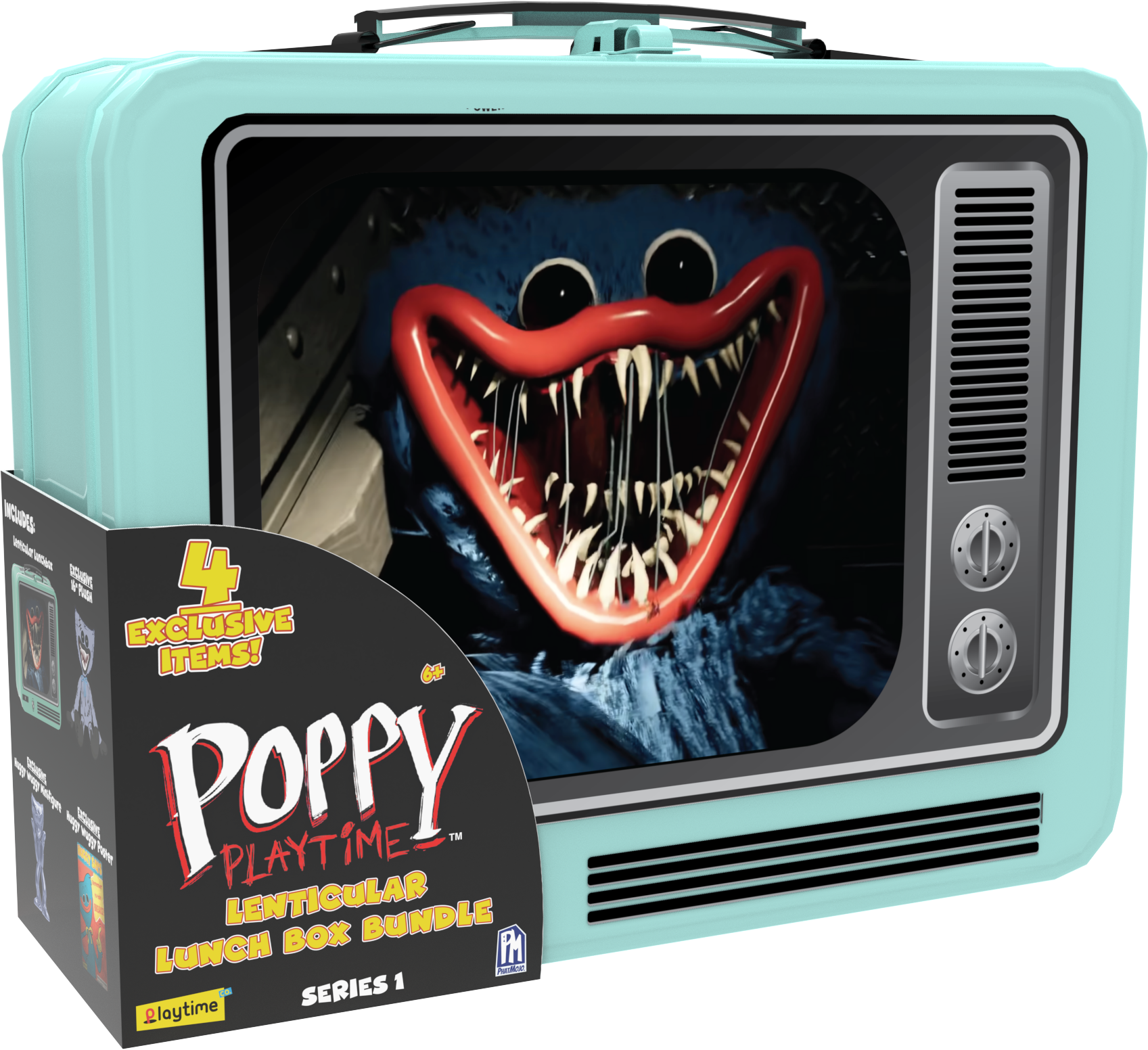 Poppy Playtime Lenticular Lunch Box Bundle